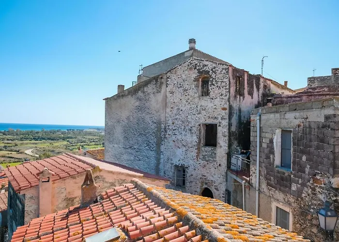 Maison d'hôtes Loft Con Uso Cucina E Terrazzo Panoramico - Fora E' Muros Ii - Ammentos Posada (Sardinia)
